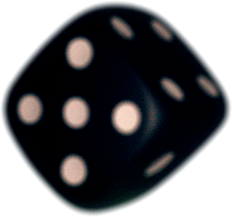 dice black