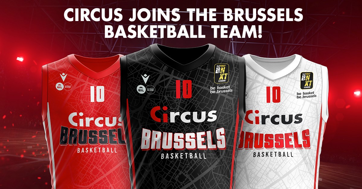 Circus the main sponsor of Brussels Basketball